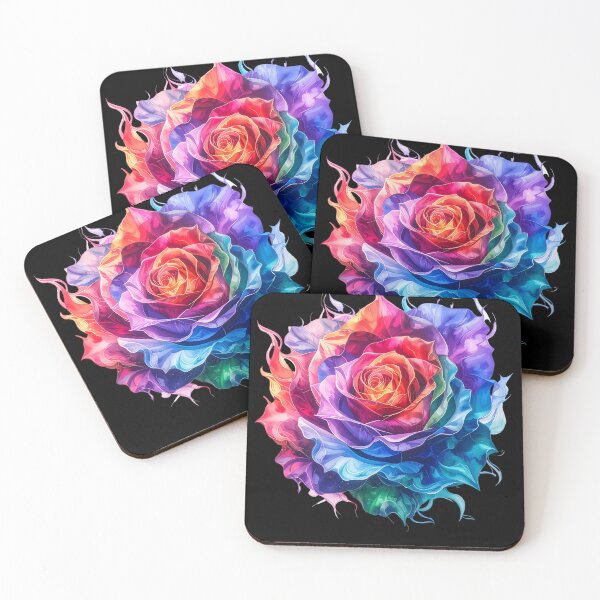Item preview, Cosmic Bloom Rose T-shirt|Art designed and sold by Alicjareign.