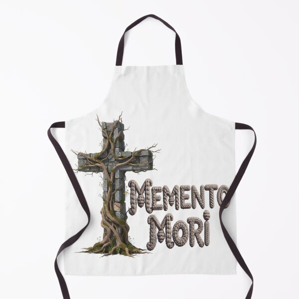 Item preview, Knitted Memento Mori and Stone Cross designed and sold by newvisionart191.