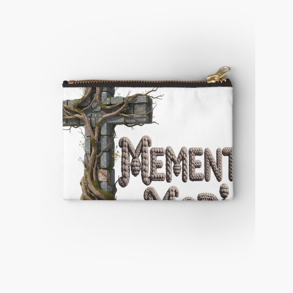 Item preview, Knitted Memento Mori and Stone Cross designed and sold by newvisionart191.