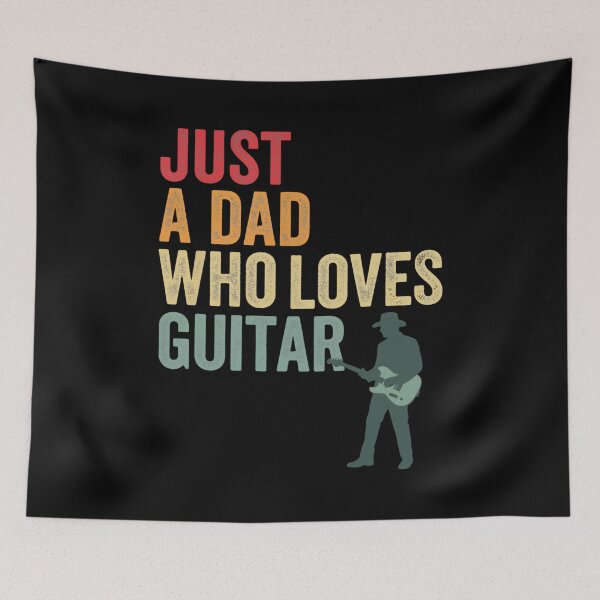 Item preview, Just A Dad Who Loves Guitar Musician Father designed and sold by Gogetgiggles.