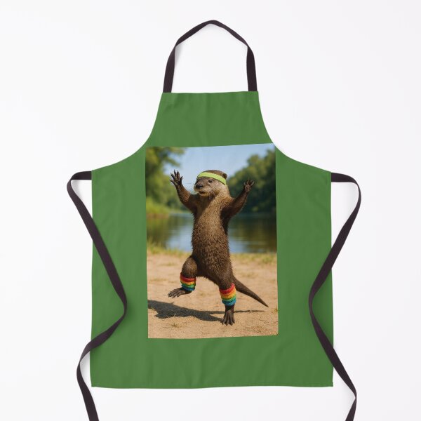 Item preview, Otter Doing Aerobics on the Beach designed and sold by Tridentulus.