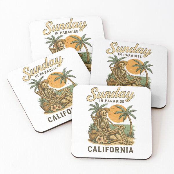 Item preview, California Skeleton Beach Art designed and sold by ABHIXNY.