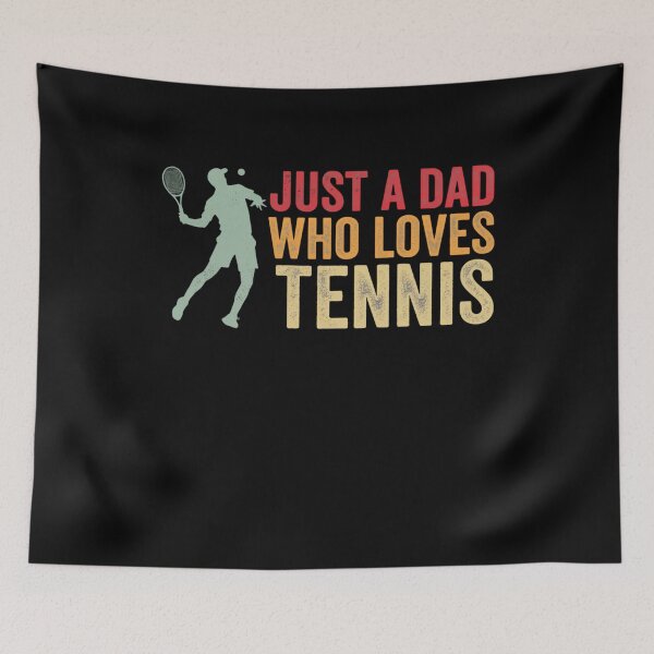 Item preview, Just A Dad Who Loves Tennis designed and sold by Gogetgiggles.