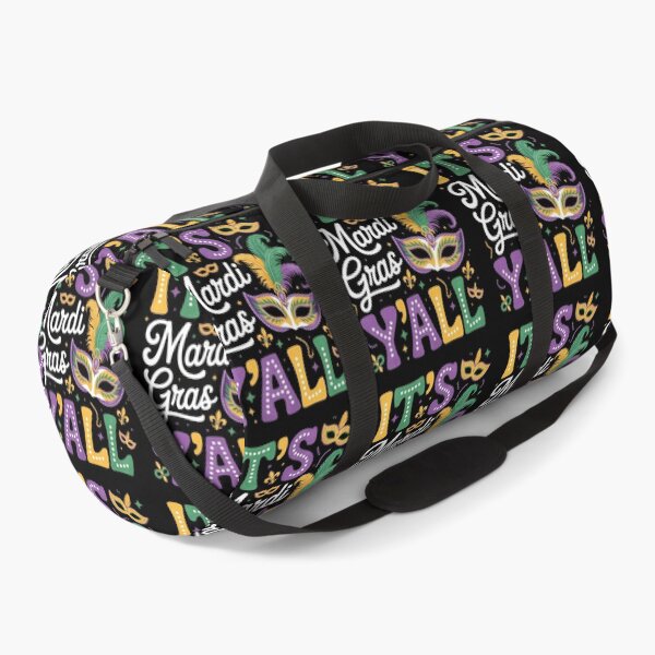 Item preview, It’s Mardi Gras Y’all Carnival Mask Design designed and sold by FreshVibe Prints.