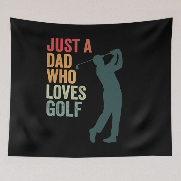 Item preview, Just A Dad Who Loves Golf Golfer Father's Day designed and sold by Gogetgiggles.