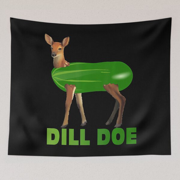 Item preview, Dill Doe Funny Humor Funny Nature Deer Redneck designed and sold by CharlotteTerri.