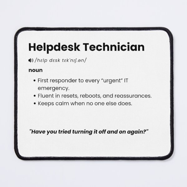 Item preview, Helpdesk Technician Definition Shirt | Funny Tech Support Gift for IT Pros designed and sold by Yuli Club.