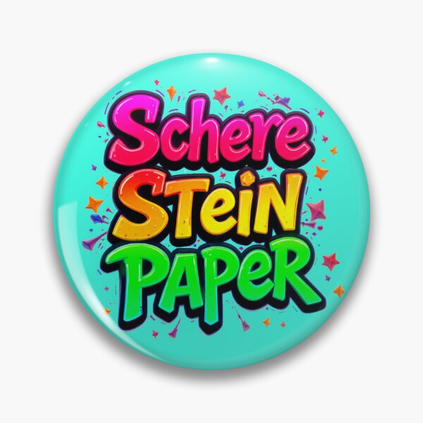 Item preview, Scissors, rock, paper in German, English text mix designed and sold by Hot4Shirt.