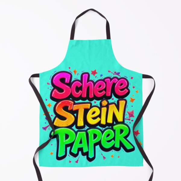 Item preview, Scissors, rock, paper in German, English text mix designed and sold by Hot4Shirt.