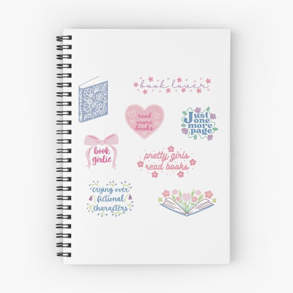 Item preview, cute bookish aesthetic book girl pack designed and sold by winterpumpkin.