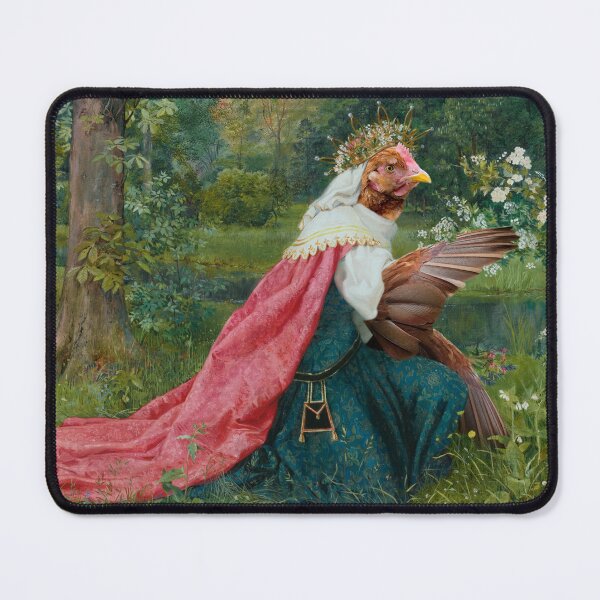Item preview, She was a Princess  designed and sold by MuseumOfFineArtChickens GiftShop.