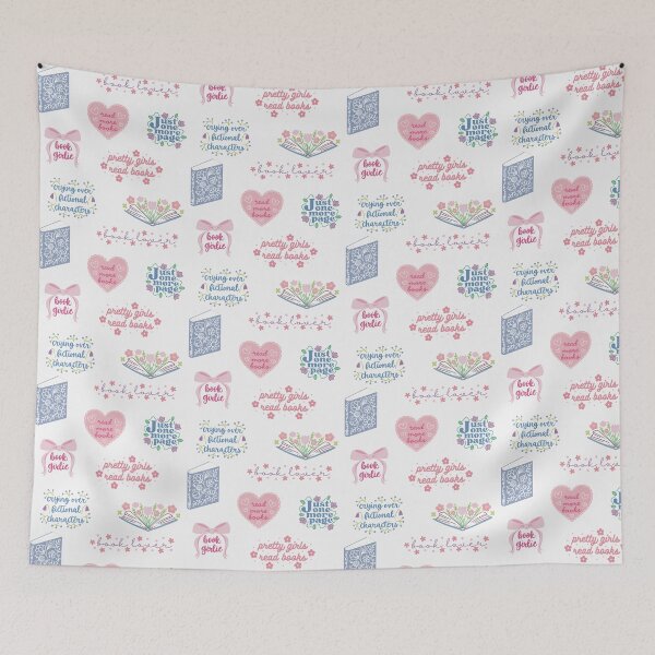Item preview, cute bookish aesthetic book girl pack designed and sold by winterpumpkin.