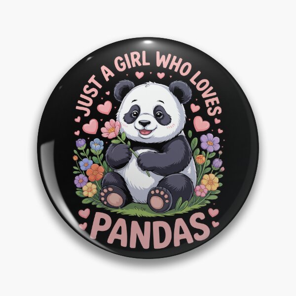 Item preview, JUST A GIRL WHO LOVES PANDAS designed and sold by jkrphoto.