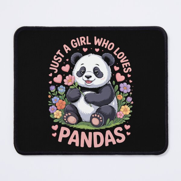 Item preview, JUST A GIRL WHO LOVES PANDAS designed and sold by jkrphoto.