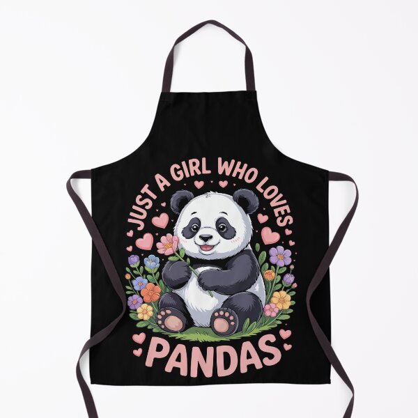 Item preview, JUST A GIRL WHO LOVES PANDAS designed and sold by jkrphoto.
