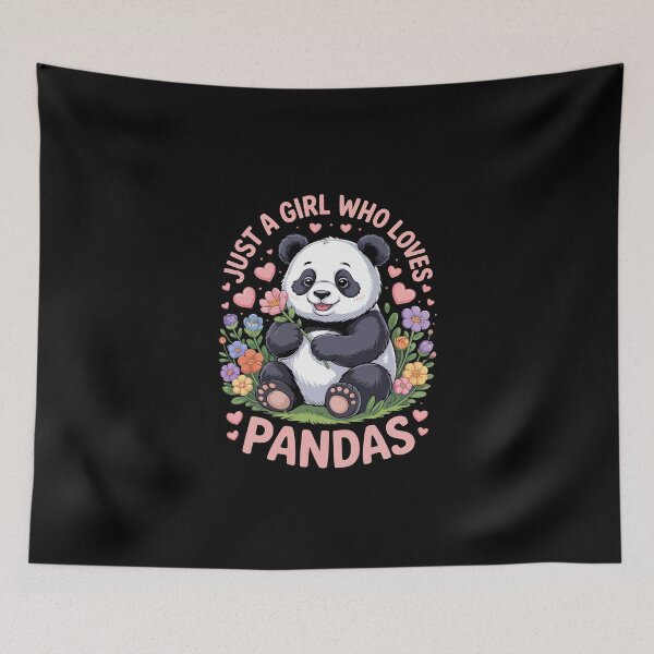 Item preview, JUST A GIRL WHO LOVES PANDAS designed and sold by jkrphoto.
