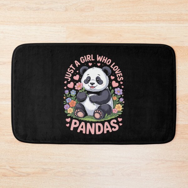 Item preview, JUST A GIRL WHO LOVES PANDAS designed and sold by jkrphoto.