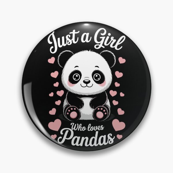 Item preview, JUST A GIRL WHO LOVES PANDAS designed and sold by jkrphoto.