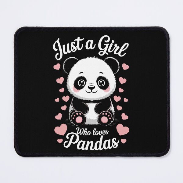 Item preview, JUST A GIRL WHO LOVES PANDAS designed and sold by jkrphoto.