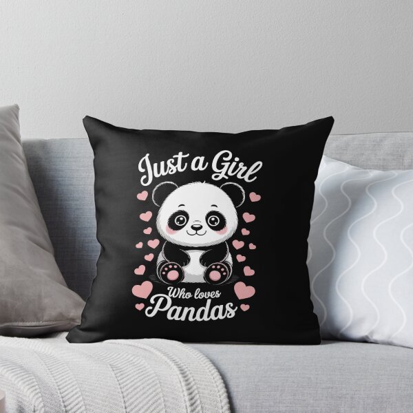 Item preview, JUST A GIRL WHO LOVES PANDAS designed and sold by jkrphoto.