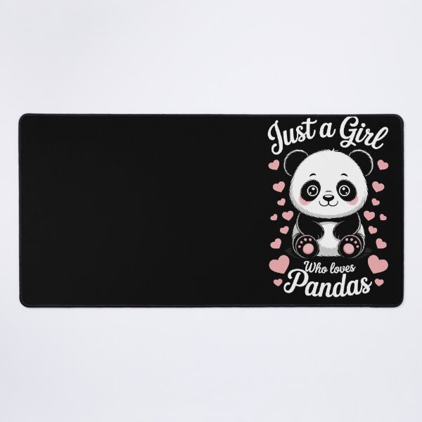 Item preview, JUST A GIRL WHO LOVES PANDAS designed and sold by jkrphoto.