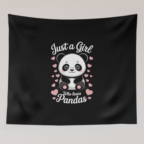 Item preview, JUST A GIRL WHO LOVES PANDAS designed and sold by jkrphoto.