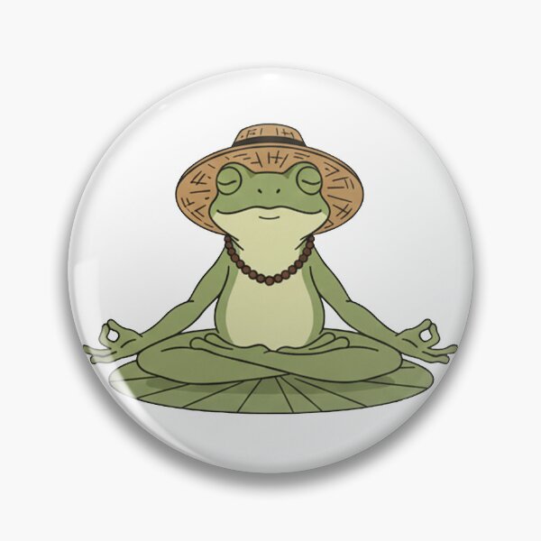 Item preview,  Frog Doing Yoga designed and sold by fati-artiste1.