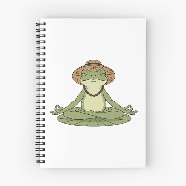 Item preview,  Frog Doing Yoga designed and sold by fati-artiste1.