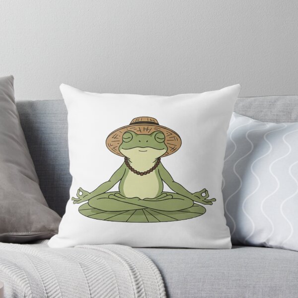 Item preview,  Frog Doing Yoga designed and sold by fati-artiste1.