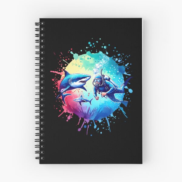 Item preview, Colorful diver design designed and sold by ReneMM.