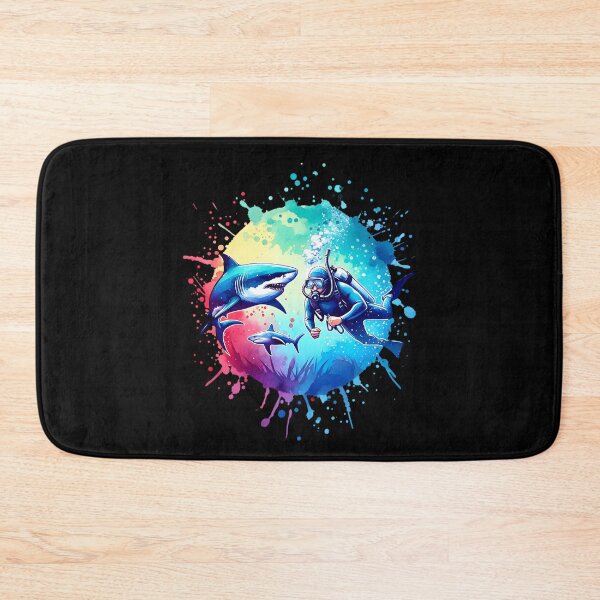 Item preview, Colorful diver design designed and sold by ReneMM.