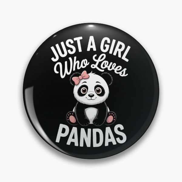 Item preview, JUST A GIRL WHO LOVES PANDAS designed and sold by jkrphoto.