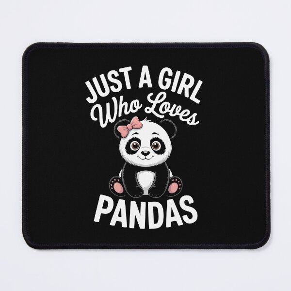 Item preview, JUST A GIRL WHO LOVES PANDAS designed and sold by jkrphoto.
