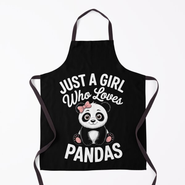 Item preview, JUST A GIRL WHO LOVES PANDAS designed and sold by jkrphoto.