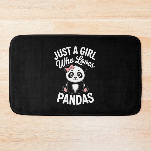 Item preview, JUST A GIRL WHO LOVES PANDAS designed and sold by jkrphoto.