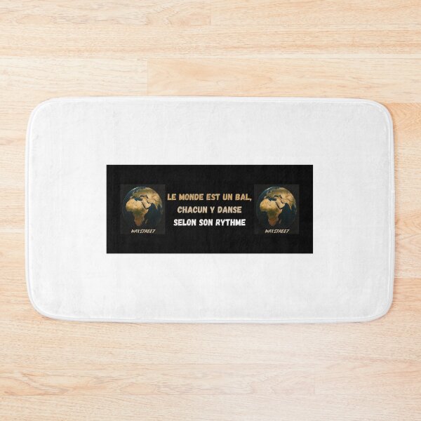 Item preview, African Quote – “The world is a ball, everyone dances to their own rhythm” – African Wisdom – Modern Ethnic Art designed and sold by WaxStreet.