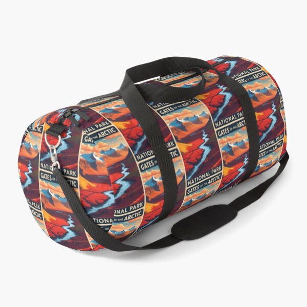 Item preview, Gates of the Arctic National Park Autumn USA Vintage Travel Tourism  designed and sold by TravelersGems.