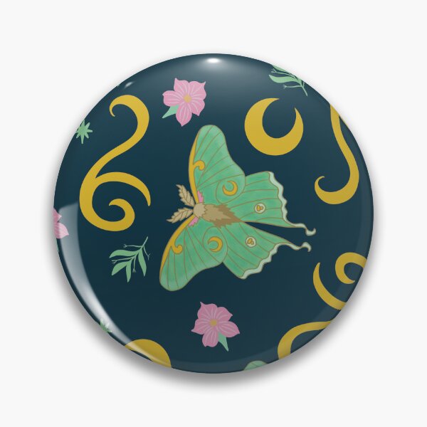 Item preview, Celestial Moth on Night Sky designed and sold by AureliaDesignStudio.