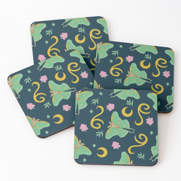 Item preview, Celestial Moth on Night Sky designed and sold by AureliaDesignStudio.