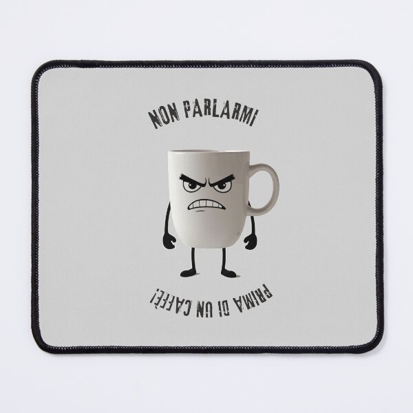Item preview, Non Parlarmi Prima di un Caffè – Mascotte Vintage Cartoon designed and sold by Coffee&Chaos.
