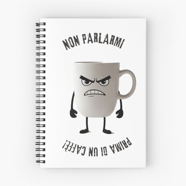Item preview, Non Parlarmi Prima di un Caffè – Mascotte Vintage Cartoon designed and sold by Coffee&Chaos.