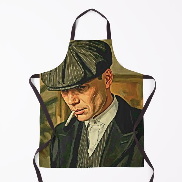 Item preview, Tommy Shelby Peaky Blinders Oil Painting | Gangster Art Portrait designed and sold by Art's Diner.