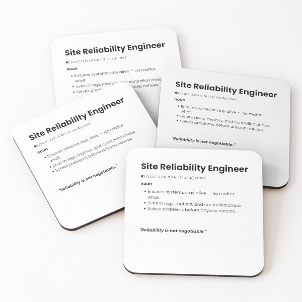Item preview, Site Reliability Engineer Definition Shirt | SRE Gift for DevOps & Cloud Professionals designed and sold by Yuli Club.