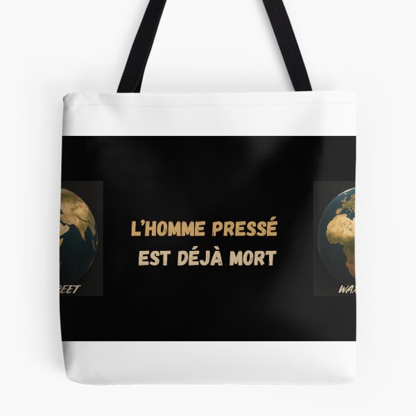Item preview, African Proverb – “The man in a hurry is already dead” – Wisdom, Patience, African Philosophies designed and sold by WaxStreet.