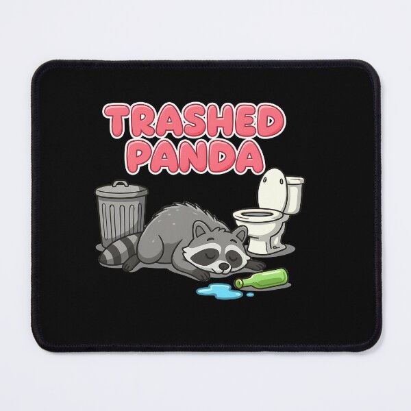 Item preview, Trashed Panda - Funny Raccoon designed and sold by varioarts.