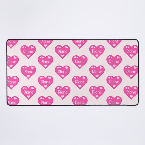 Item preview, Diane Name Pink Heart  designed and sold by Jeallan Designs.