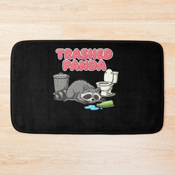 Item preview, Trashed Panda - Funny Raccoon designed and sold by varioarts.