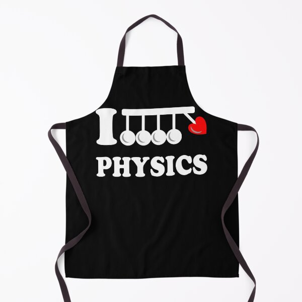 Item preview, Funny Nerdy I Heart Physics Newton's Cradle Physicist Science Teacher White Text designed and sold by MathWare MathClips.