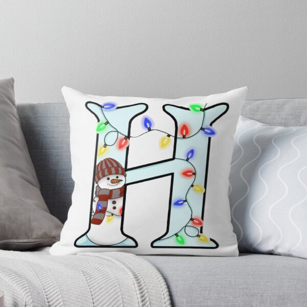 Item preview, Holiday themed letter H designed and sold by Artistkhg.