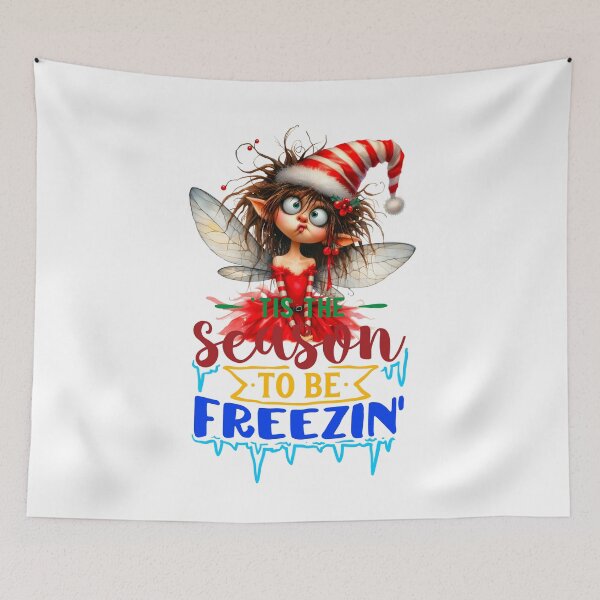 Item preview, 'Tis The Season To Be Freezin' designed and sold by Dawne's Designs.
